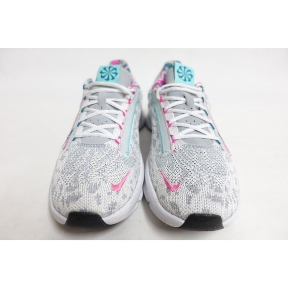 NIKE Women SuperRep Go 3 NN PRM Hiit Size 10.5 Low Flyknit Grey Running Shoes - Picture 2 of 10